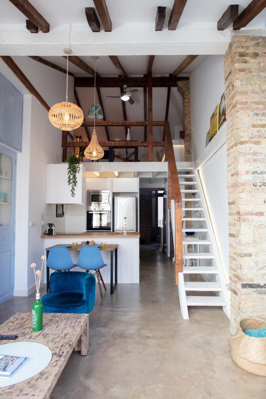 Florit Flats - Charming Apartment With Interior Terrace In Cabanyal Near The Beach Valencia Eksteriør billede